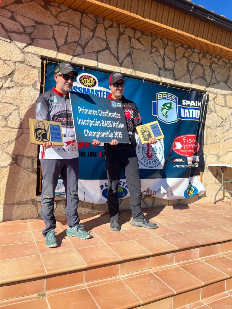 Rubén Tarazona y Jordi Torres Pareja ganadora del Open Spain Bass Nation clasificada al Bass Nation Championship 2025.